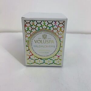 Voluspa Wildflowers Maison Blanc Coconut Wax Candle‎ 9.5 oz New In Box